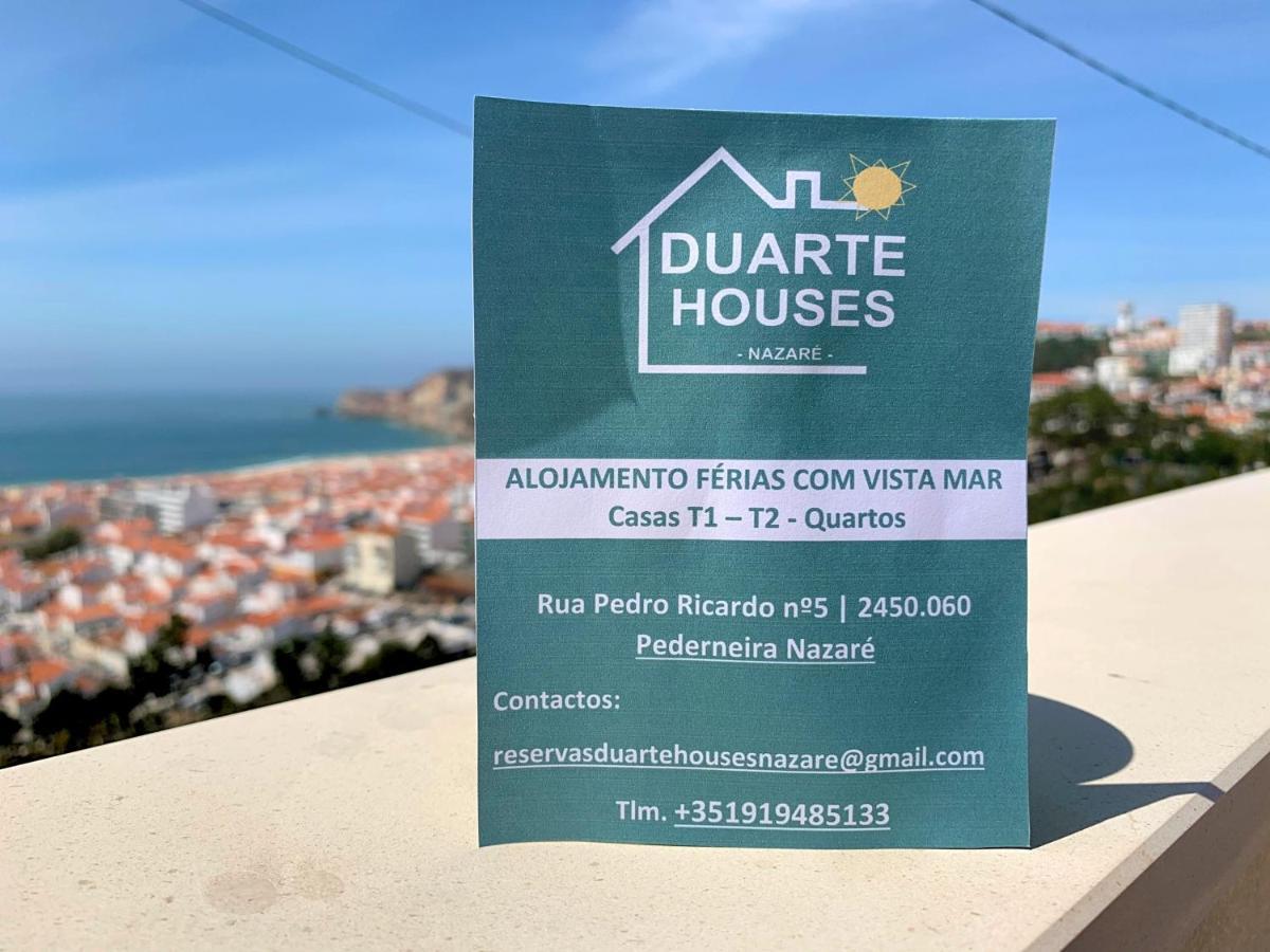 Duarte Houses - Casa T1 - Com Vista Mar นาซาเร ภายนอก รูปภาพ